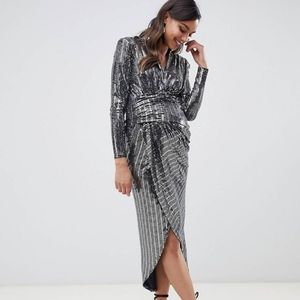 Queen B maternity occasion dress